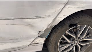 Full Repair Record of BYD Left Rear Fender