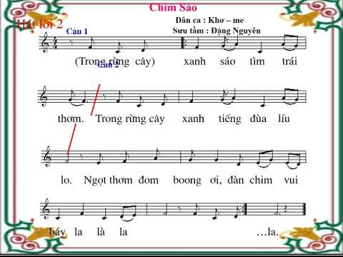 Video giáo án môn Âm nhạc ( Lớp 4 ) Bài: Học hát Chim sáo