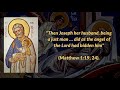 A Homily on the Righteous Joseph