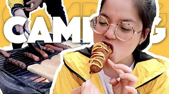 CAMPING FOOD ⛺ What to eat when camping in KAMOURASKA, Québec (Canada)  🇨🇦