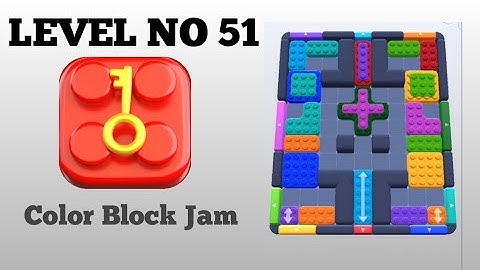 Color Block Jam Level 51 Solution 🎮
