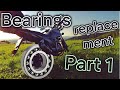 How to change bearings in rear wheel? #1