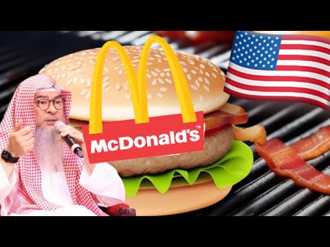 Can I eat McDonald’s, Burger King, & steaks in USA? Halal? assim al hakeem JAL