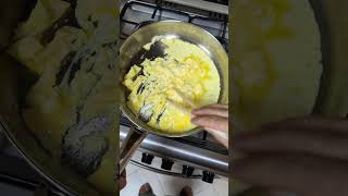 Day 1. It looked so easy to make on those viral videos #omurice #omelette