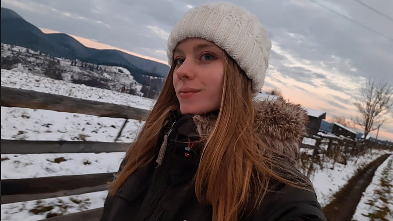 КАРПАТИ vlog | перший сніг | зустріч з віслюками | мої різдвяні імбирні упороті пряники