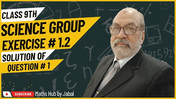 Matrices and Determinants| Solution of Question 1| Exercise 1.2| 9th Class| Maths Hub By Jabal