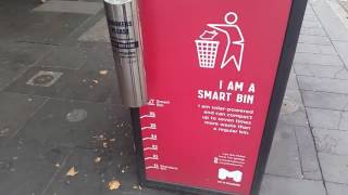 BigBelly Melbourne Smart Bin (Swanston Street, Melbourne)