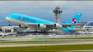 45 Close Up Departures at Los Angeles Int'l Airport, LAX! 25-04-24