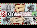 10 Dollar Tree DIYS using TUMBLING Blocks and MINI Pallets |  Winter Inspired Crafts |