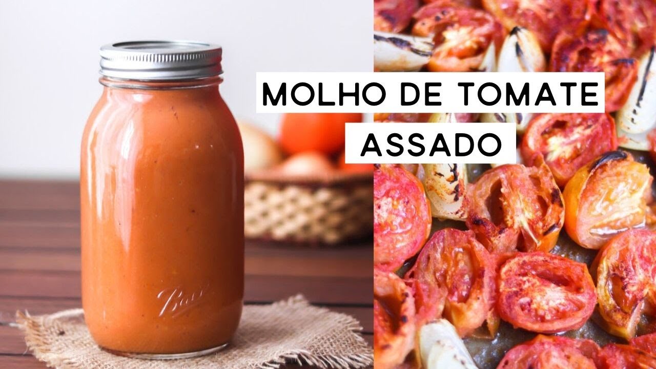 MOLHO DE TOMATE ASSADO - CASEIRO E SUPER VERSÁTIL | PLANTTE