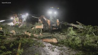 Severe weather pushes through parts of Western Wisconsin