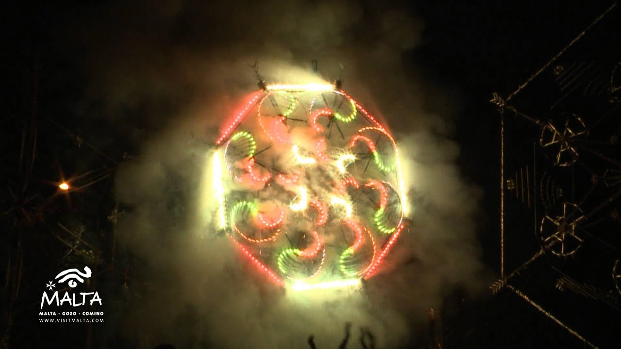 Malta Mechanised Ground Fireworks Festival 2015