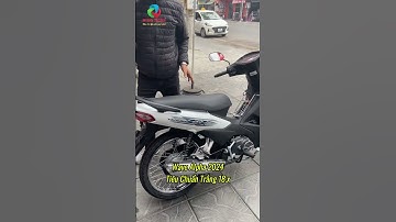 Wave Alpha 2024 Trắng đẹp cực nét. Giá xe Wave Alpha 2024 mới nhất tháng 12/2024