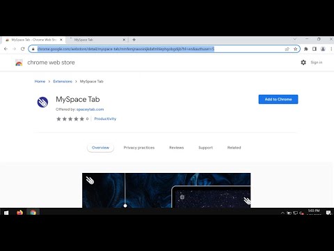 Spaceytab.com Myspace Tab Hijacker Removal. - Youtube