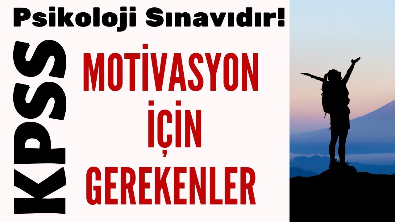 #KPSS MOTİVASYON TAKTİKLERİ••GÜÇ SENDE••BUNLARI ASLA YAPMA!!••Psikolojimizi nasıl hazırlarız?••