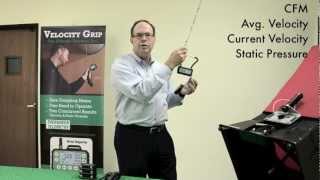 Overview #1.  TAB tools for flow, velocity, and room-to-room pressures