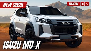 2025 Isuzu MUX Unveiled  The Ultimate 4x4 SUV