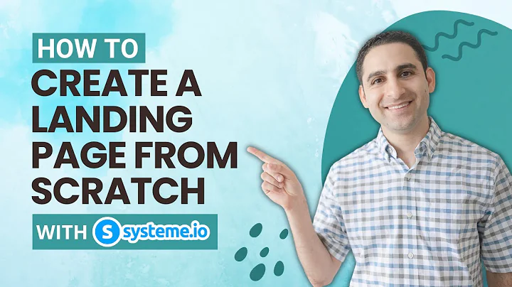 How to Create a Landing Page from Scratch with Systeme.io (2025 Tutorial)