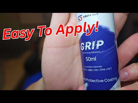 3D Prints Not Sticking? Try Siraya Tech Grip Glue Adhesive
