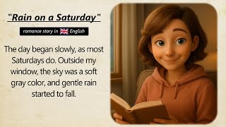 Rain on a Saturday: A Quiet Love Story for English Learners (B1-B2 Level) ✅ Full Audiobook