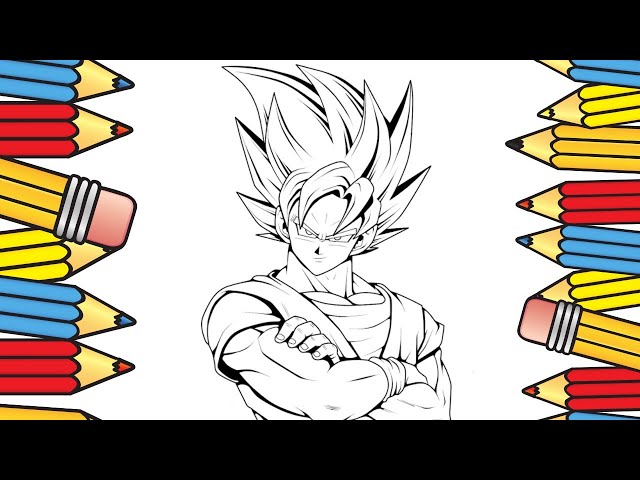 Coloque cor em sua vida com Dragon Ball Z para Colorir! e Imprimir - Pintar  Grátis Online