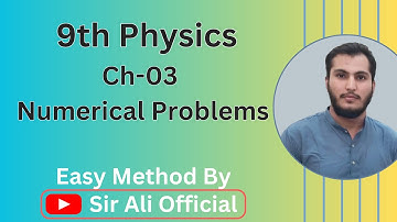 9th Physics Chapter # 3 |Dynamics| Numerical Problems all Punjab boards in urdu/hindi