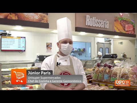 Visitas em Supermercados - Rede UniSuper de Supermercados - Júnior Páris - Rotisseria