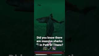 Did you know Path of Titans has sharks in Gondwa’s Ocean? #shorts #dinosaur #pathoftitans #shark