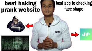 how to prank with you friends to shoing you are hacker/how to chech face shape with the help of app screenshot 5