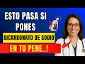 URÓLOGO: ¡Use BICARBONATO de esta manera y verá qué pasa con su tamaño! (Explicado)...!