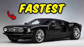 The 8 FASTEST Ford Muscle Cars Ever Built!