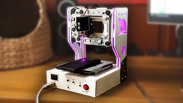 How to Make a DIY Arduino LASER ENGRAVER with RGB