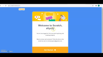 How to create an account on scratch