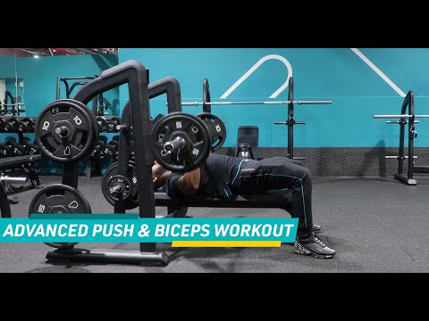 Advanced Gym Workout - Push x Biceps