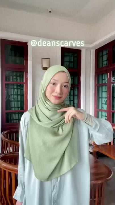tutorial shawl labuh depan belakang 🥀😍