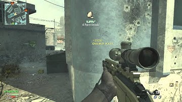 COD MW3 - MSR Sniping Montage (quickscope + Collateral)