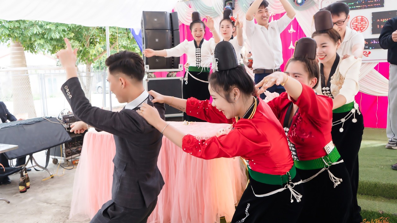 NHẠC SÀN TÂY BẮC CHÚC MỪNG LỄ THÀNH HÔN AN THÀNH & THÙY LINH BẢN NÀ HÙN CHIỀNG SUNG SƠN LA