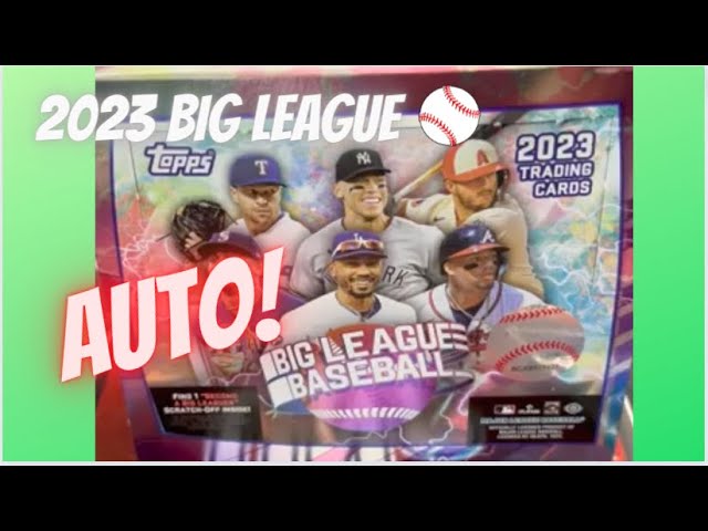 2023 Topps Big League Baseball Value Box