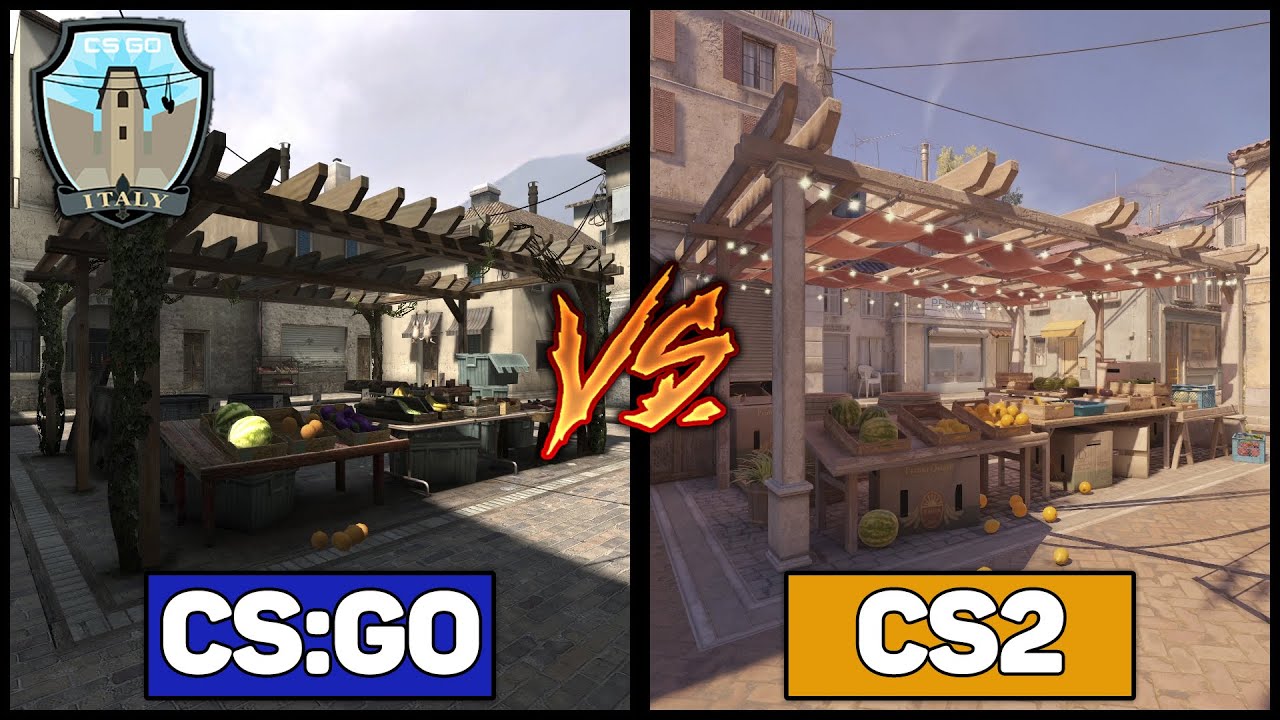 CS2 vs CS: GO  2024 Comparação