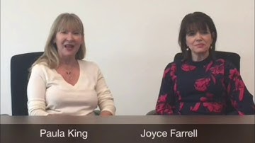 KeyNote: Paula King & Joyce Farrell