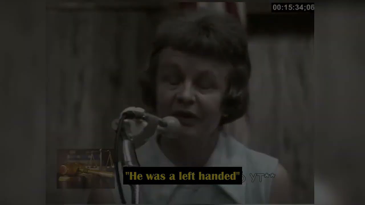 Ted Bundy's Mother Murder Trial Reverse Speech - "He Was a Left-Handed"