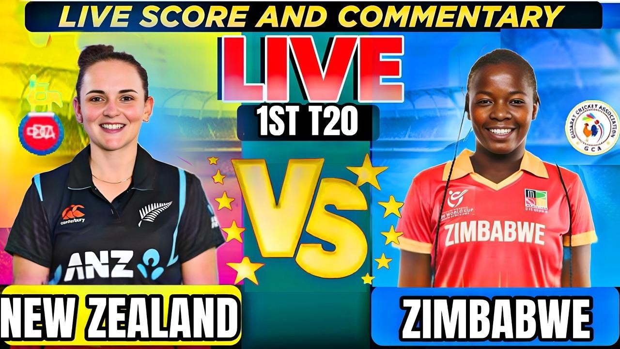 New Zealand Women vs Zimbabwe Women, 1st T20 Live Score & Fan Chat ZIMW vs NZW 1st Match 2026
