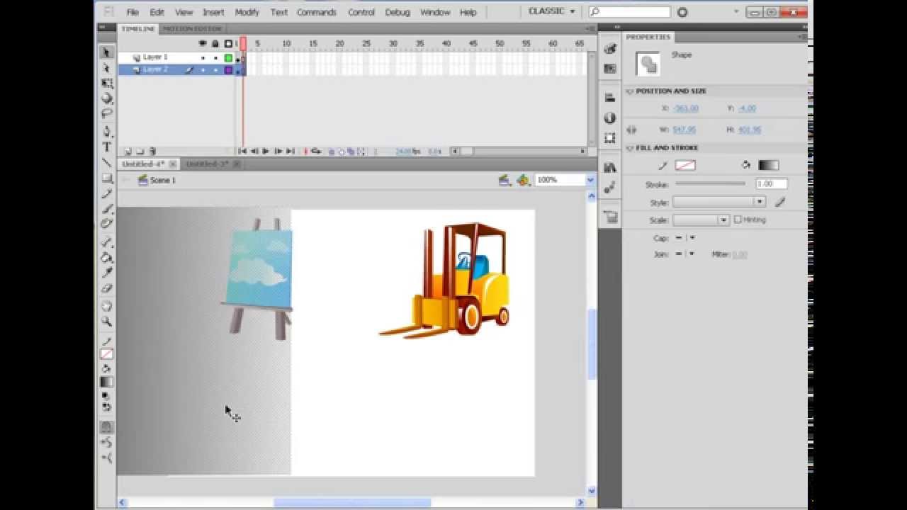 1. รีวิวการสอน Adobe Flash - YouTube