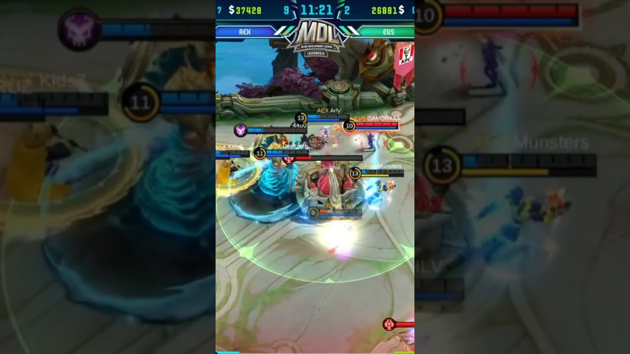 MDL week 3 hari 2 highlight BTR beta winstreak 4 