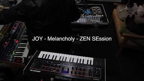 JOY Instrument - Melancholy - ZEN | Minimoog model D, DSI OB6 & Elektron analog rytm , JUPITER Xm