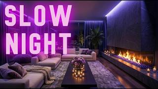 Slow R&B Beats | Smooth Late Night Vibes 🌙 | Calm Background instrumental playlist for Relaxation