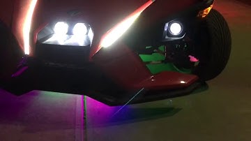 Polaris Slingshot Custom Lighting