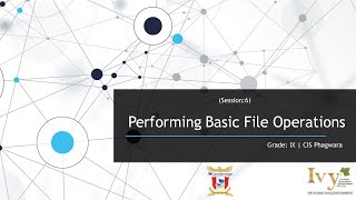 Celebrity Grade IX || UNIT- Fundamentals of Computers || Session:6 || CIS, Phagwara Wealth