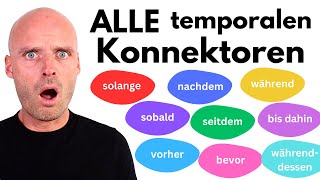 ALLE temporalen Konnektoren + Übungen für euch