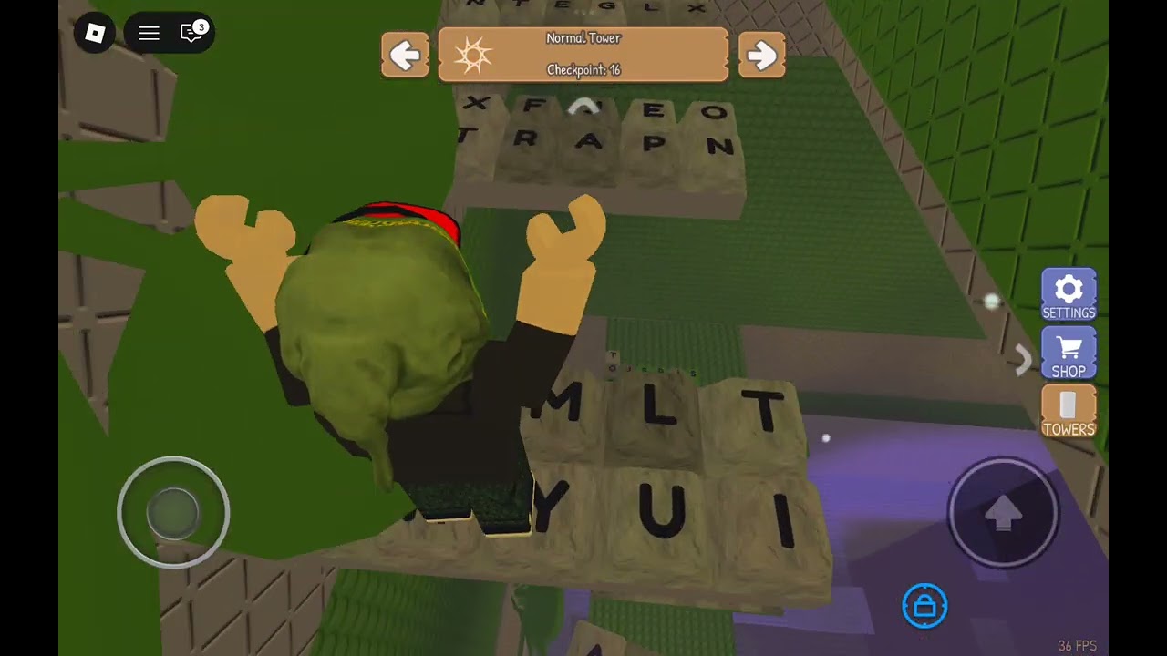 Clacky keyboard obby but i have three revive (3+)